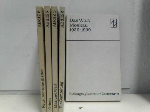 Analytische bibliographien - analytische,