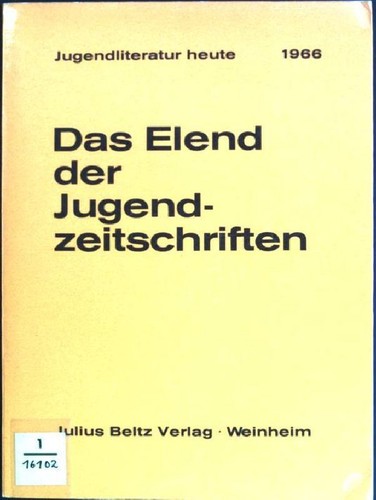 Das elend der - elend,