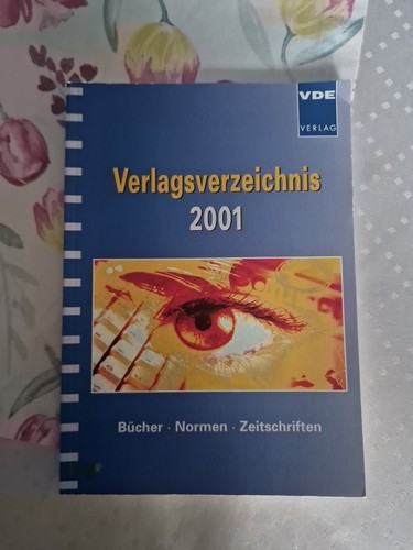 Vde verlagsverzeichnis 2001 - verlagsverzeichnis,