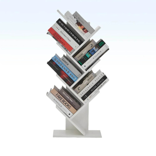 Retro bücherregal baumform - bücherregal,