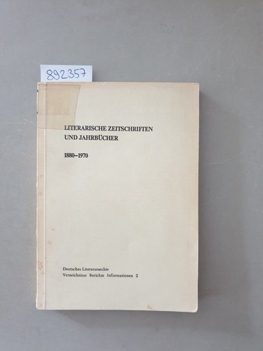 Literarische zeitschriften und - literarische,