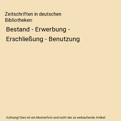 Zeitschriften deutschen - zeitschriften,