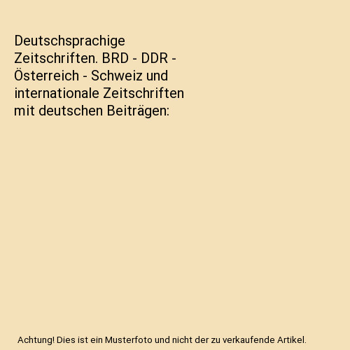 Deutschsprachige