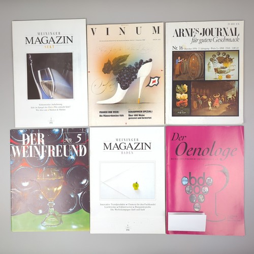 Wein zeitschriften samlung 47x - wein,