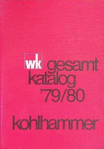 Gesamtkatalog bücher - gesamtkatalog, '79/80