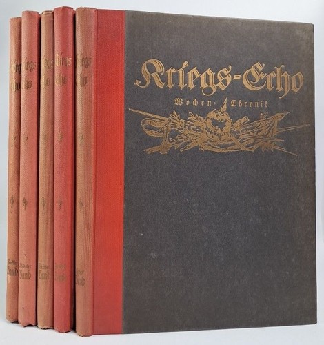 Kriegs echo wochen chronik - kriegs-echo:, wochen-chronik