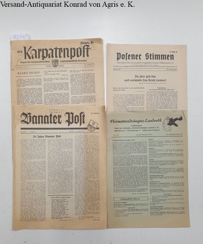 Konvolut zeitschriften der - zeitschriften,