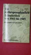 217091 DIE ANTHROPOSOPHISCHEN